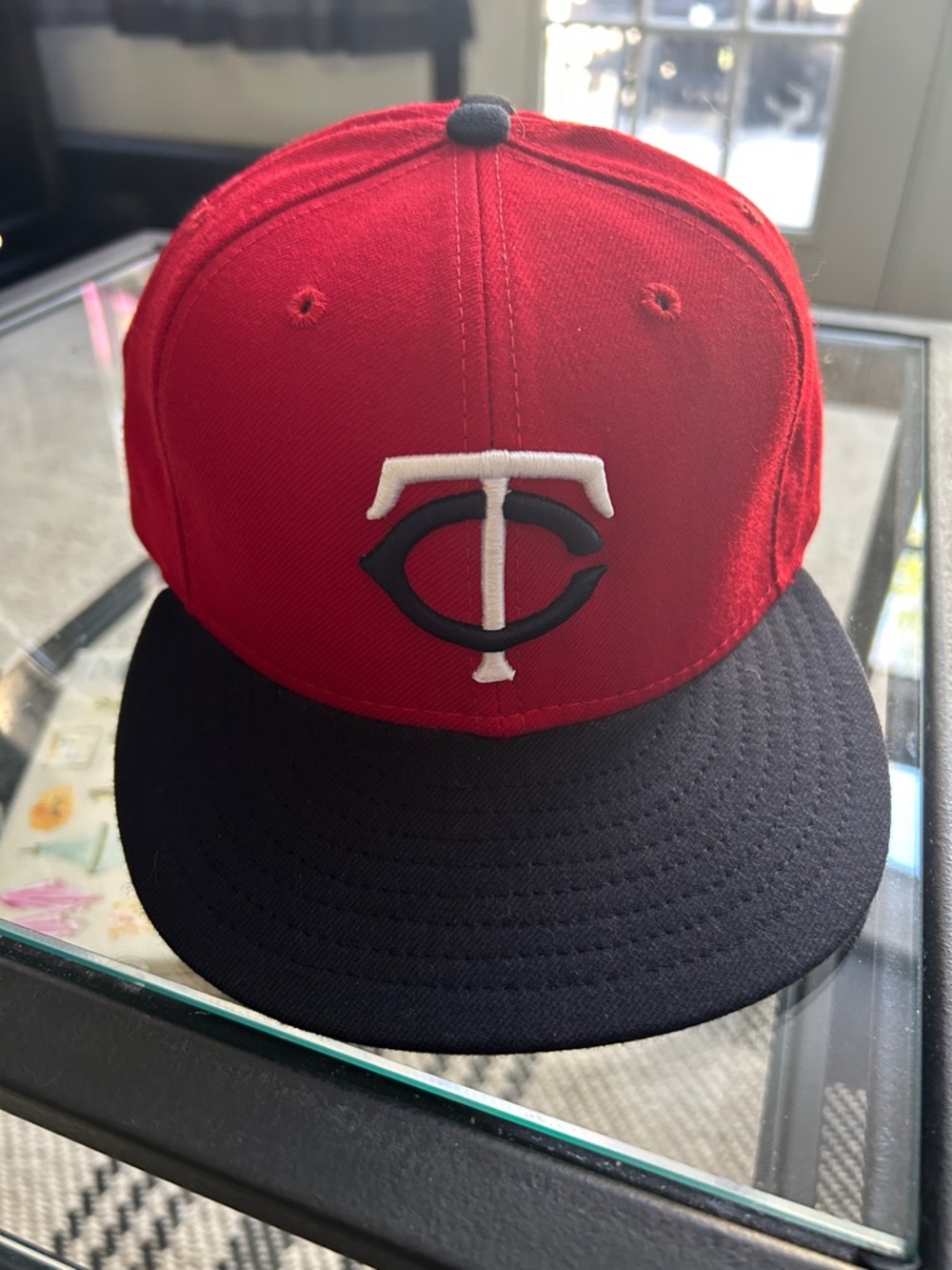 Twins fitted hat